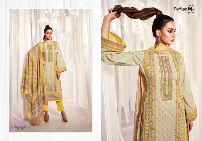 Panache By Mumtaz Lawn Cotton Dress Materials Catalog
